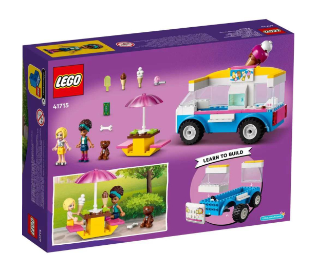 LEGO Friends 41715 Furgonetka z lodami - 1040641 - zdjęcie 3